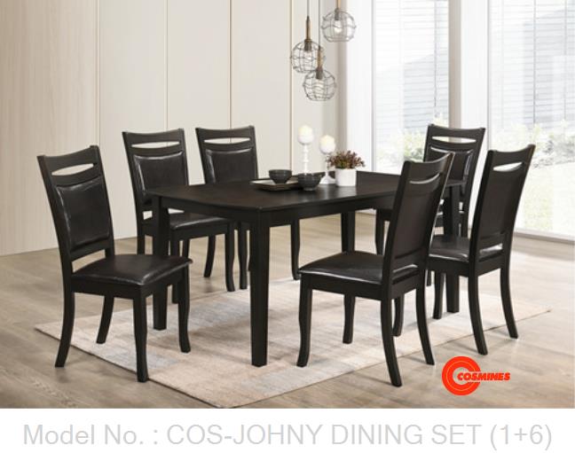 COS-JOHNY DINING SET (1+6)